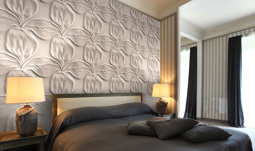 Bedroom Wall Panels
 mercial 3D Contemporary Wall Designs