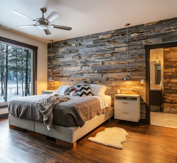 Bedroom Wall Panels
 30 Wood Accent Walls To Make Every Space Cozier DigsDigs