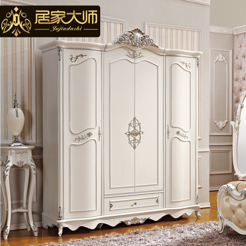 Bedroom Wardrobe Cabinet
 French style bedroom furniture wood binations white