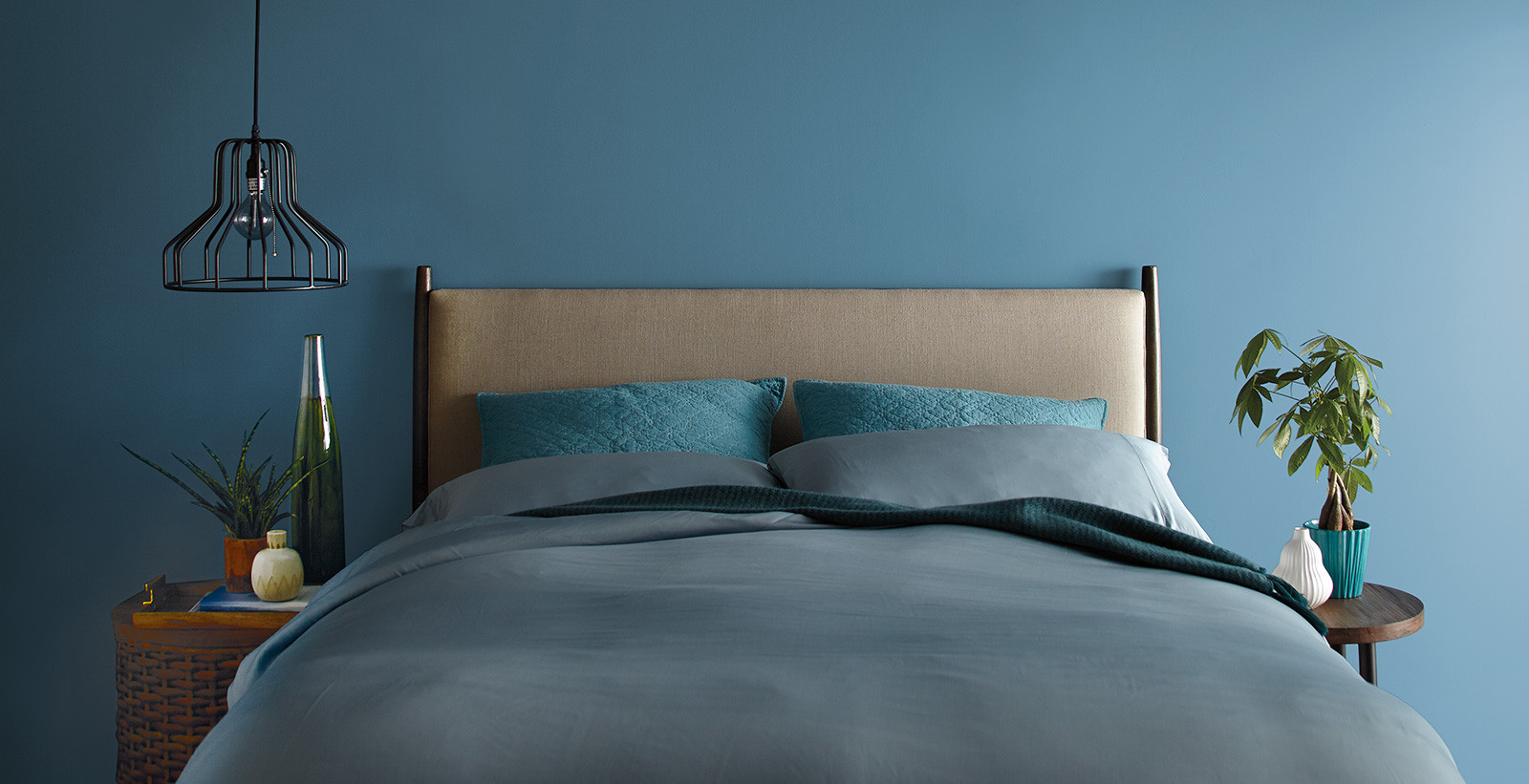Behr Bedroom Colors
 Monochromatic Bedroom Blue Bedroom Gallery