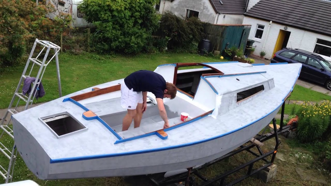 Best Boat Deck Paint
 Painting Deck White Time Lapse Yacht Restoration Yacht