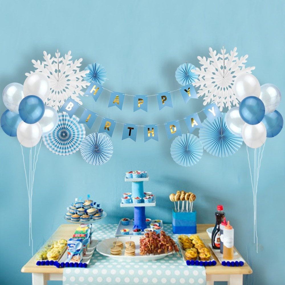 Birthday Decoration Ideas For Baby Boy
 Birthday Party Decorations 24pcs Happy Birthday Banner