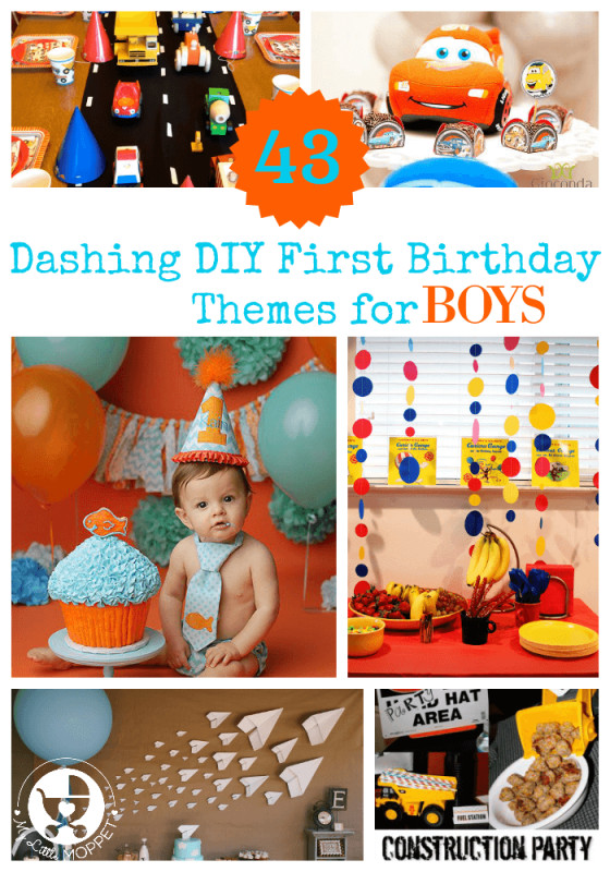 Birthday Decoration Ideas For Baby Boy
 43 Dashing DIY Boy First Birthday Themes