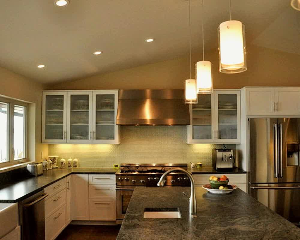Black Kitchen Light Fixtures
 Over Kitchen Sink Lighting Ideas – HomesFeed