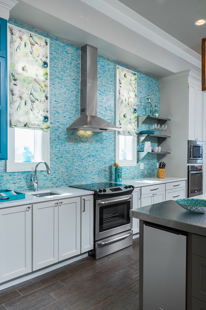 Blue And White Kitchen Tiles
 1001 Ideas for Stylish Subway Tile Kitchen Backsplash