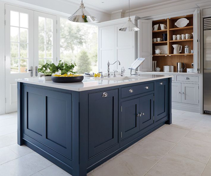 Blue And White Kitchen Tiles
 Get The Look Blue and White Kitchens Tile Mountain