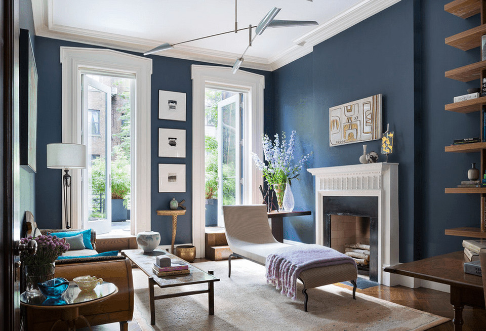 Blue Paint Living Room
 Blue Living Room Ideas