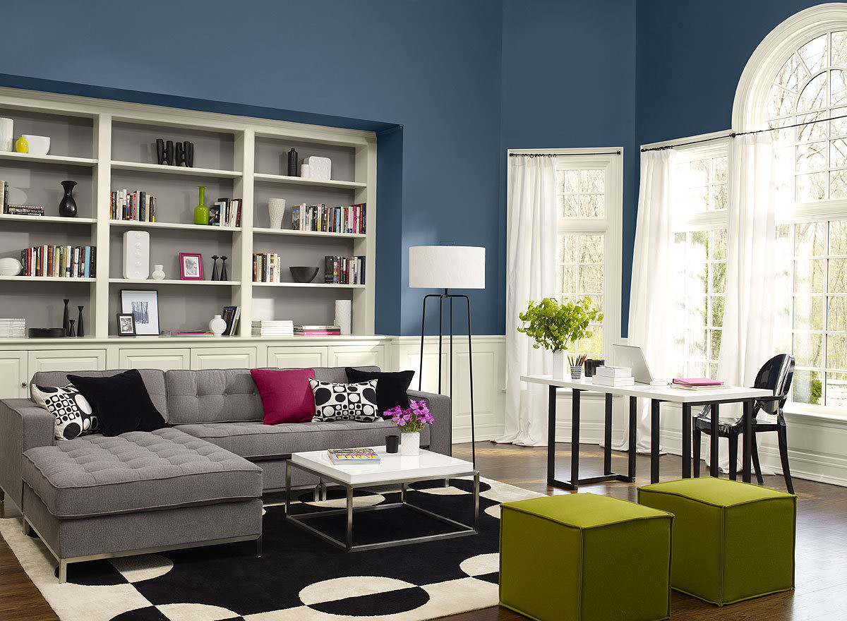 Blue Paint Living Room
 Best Paint Color for Living Room Ideas to Decorate Living