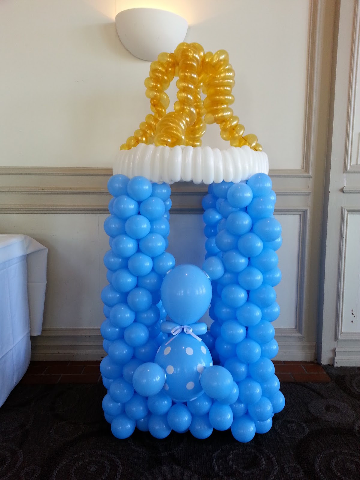 Boy Baby Shower Decor
 PoP Balloons A baby shower for a boy