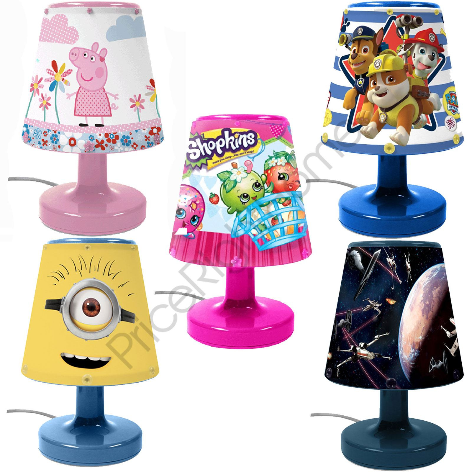 Boys Bedroom Lamp
 DISNEY & CHARACTER KIDS BEDROOM BEDSIDE LAMPS FOR BOYS AND
