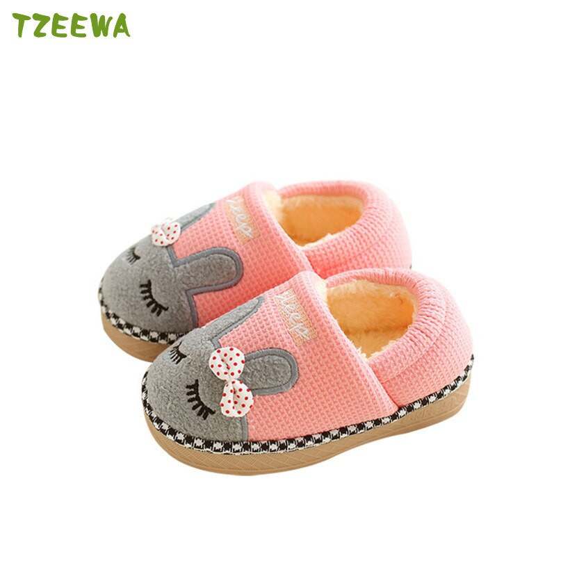 Boys Bedroom Slippers
 Baby Slippers Kids Home Slippers Girls Cotton Cartoon