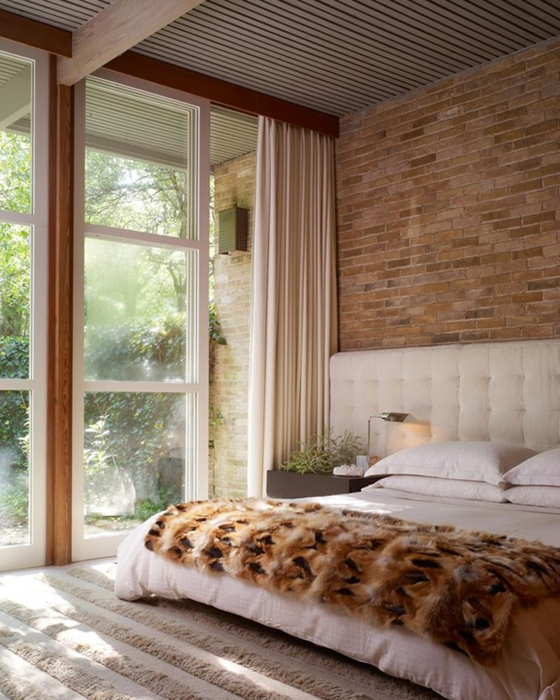 Brick Accent Wall Bedroom
 25 Beautiful Bedrooms with Accent Walls Page 2 of 5