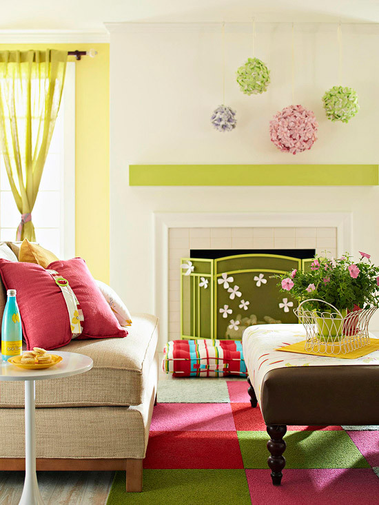 Bright Living Room Colors
 2012 Cozy Colorful Living Rooms Design Ideas