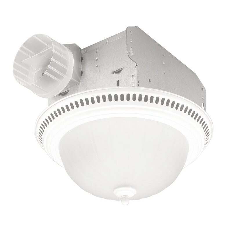 Broan Bathroom Fan Light
 Broan 70 CFM Bathroom Fan with Light & Reviews