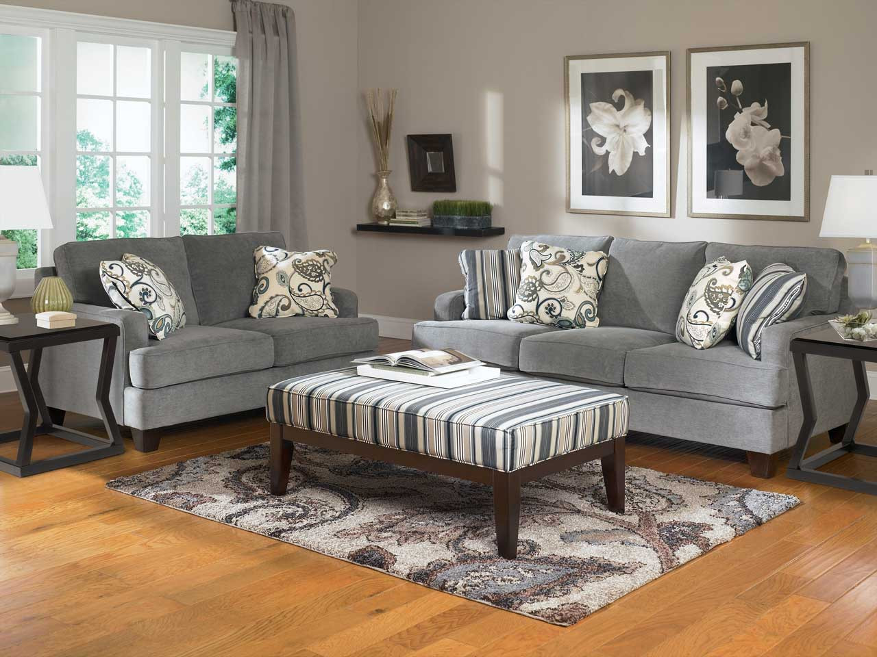 Brown Furniture Living Room Ideas
 Gray Living Room for Minimalist Concept Amaza Design