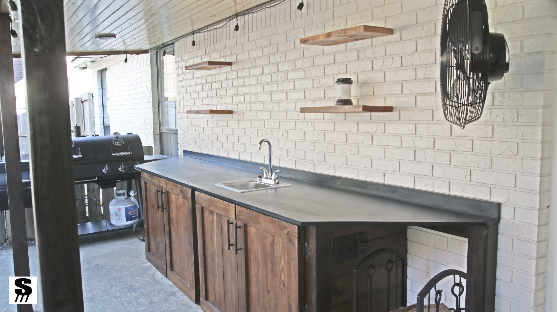 Build Outdoor Kitchen Cabinet
 DIY Outdoor Kitchen By Stone and Sons Workshop