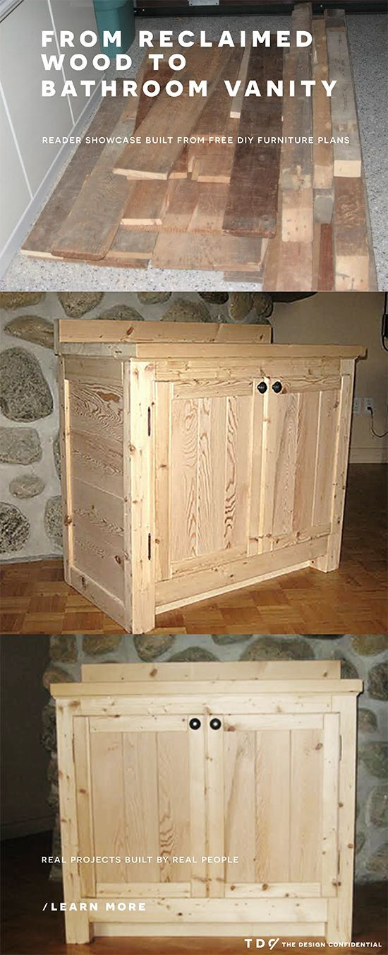 Build Your Own Bathroom Vanity
 How To Build A Bathroom Vanity WoodWorking Projects & Plans