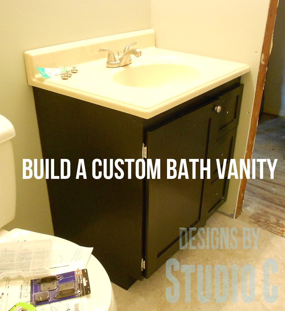 Build Your Own Bathroom Vanity
 Build a Custom Bath Vanity – Designs by Studio C