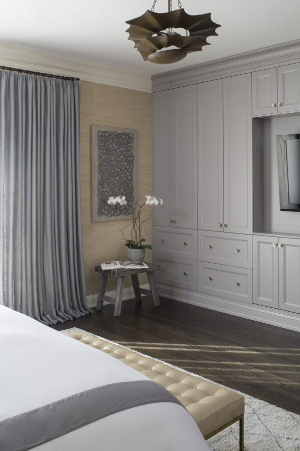 Built In Bedroom Cabinet
 A Modern Tailored Home by Wendy Labrum