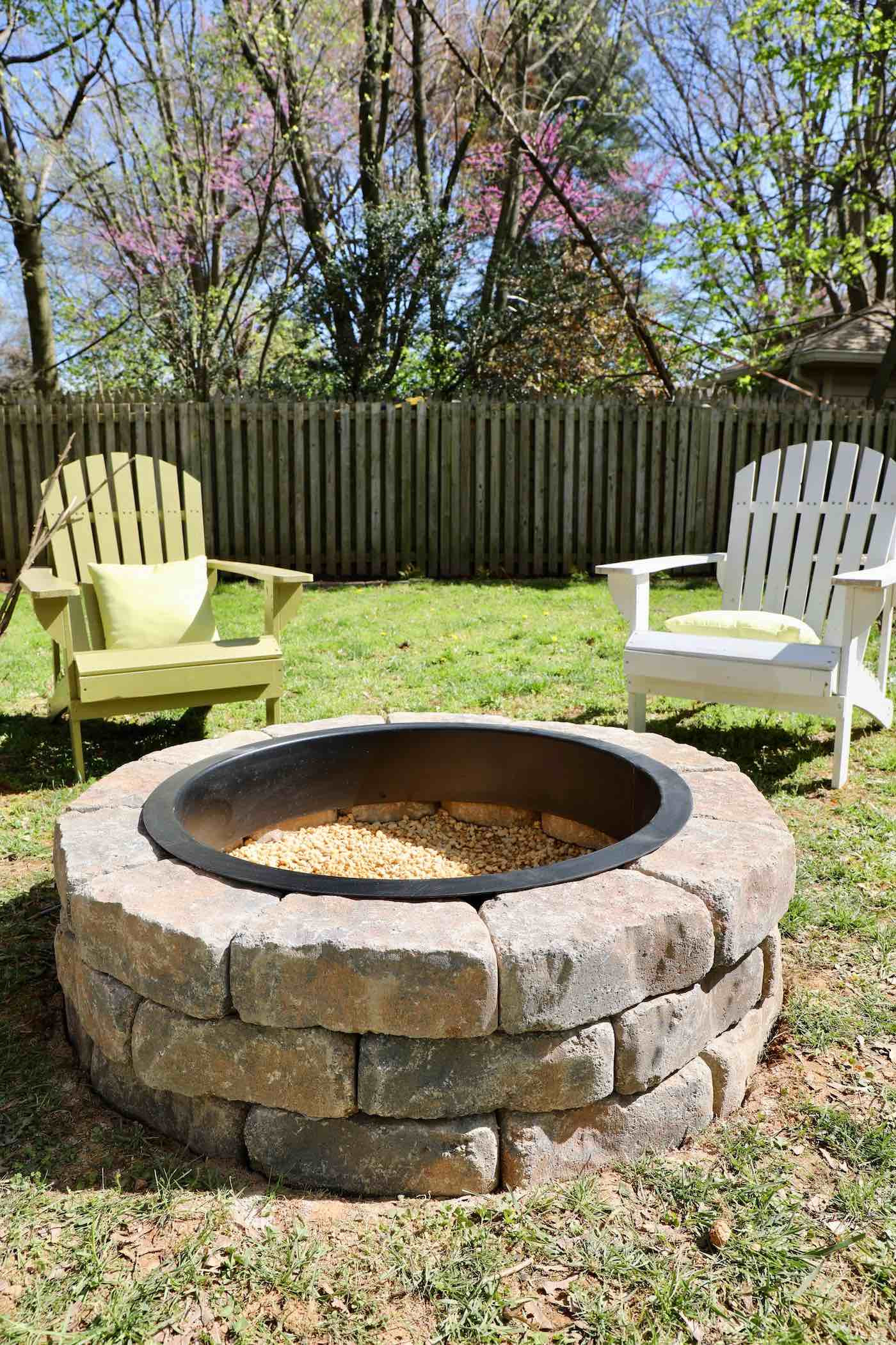 Built In Firepit
 How to Build a Fire Pit in Your Backyard I Used a Fire