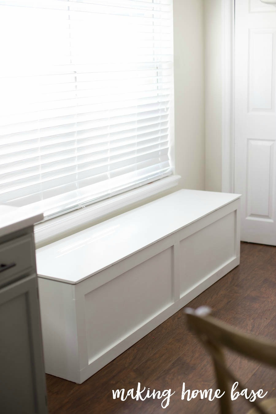 Built In Storage Bench Seat
 How to Build a Window Seat with Storage DIY Tutorial