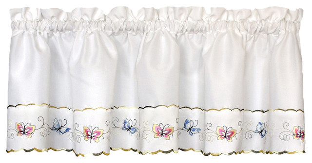Butterfly Kitchen Curtains
 Butterfly Kitchen Curtain & Reviews