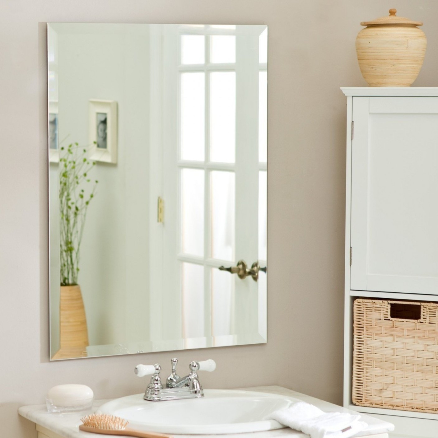Buy Bathroom Mirror
 SDG M 126 Bathroom Mirror Price in India Buy SDG M 126