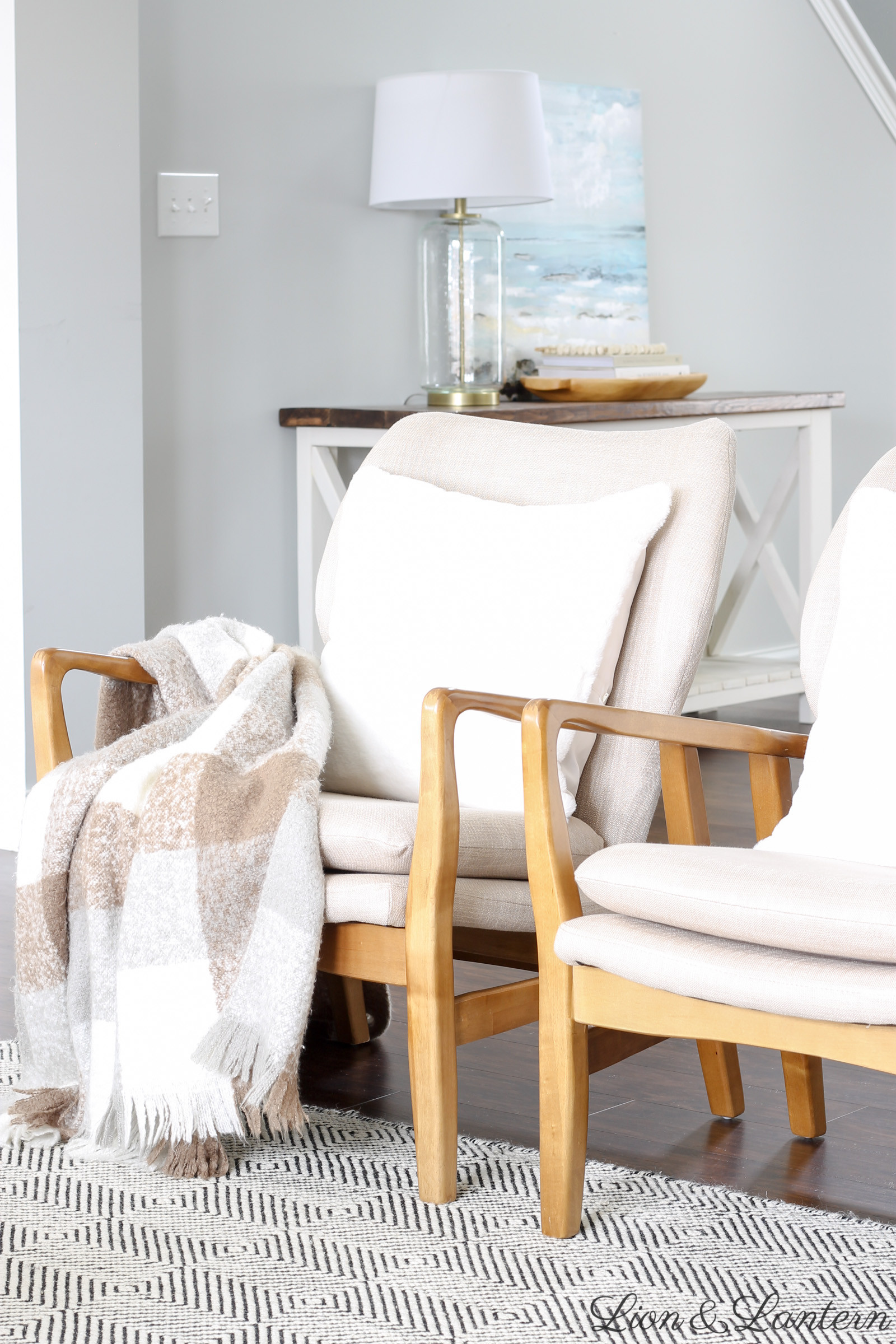 Casual Chairs For Living Room
 Coastal Modern Affordable Accent Chairs Caitlin Marie Design
