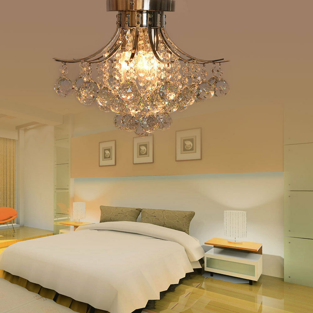 Chandelier Light For Bedroom
 Crystal Chandelier Ceiling Light Pendant Lamp Lighting