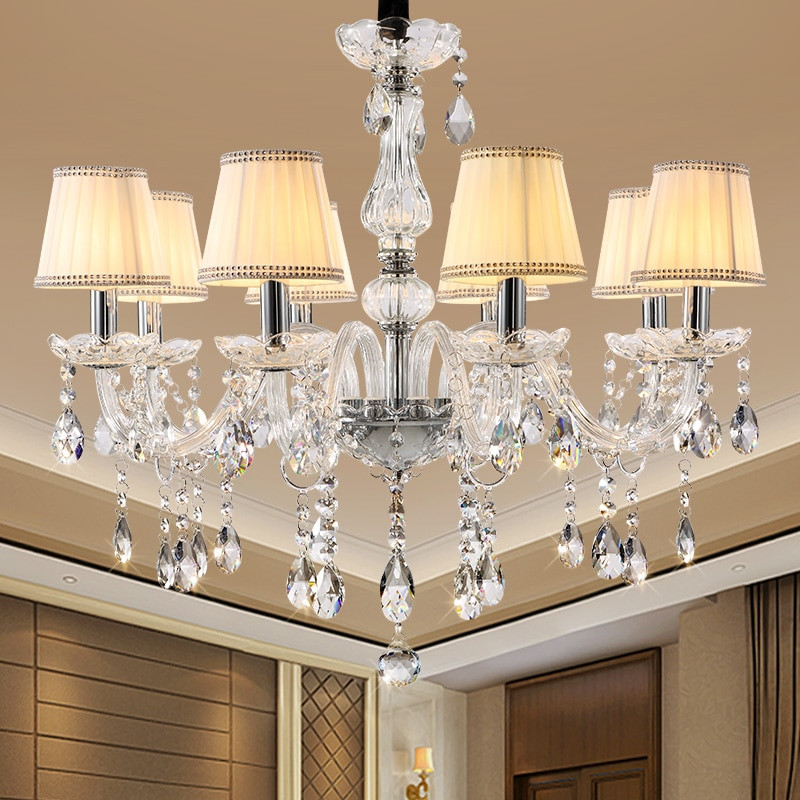 Chandelier Lights For Living Room
 Modern LED Crystal Chandelier Lights Lamp For Living Room