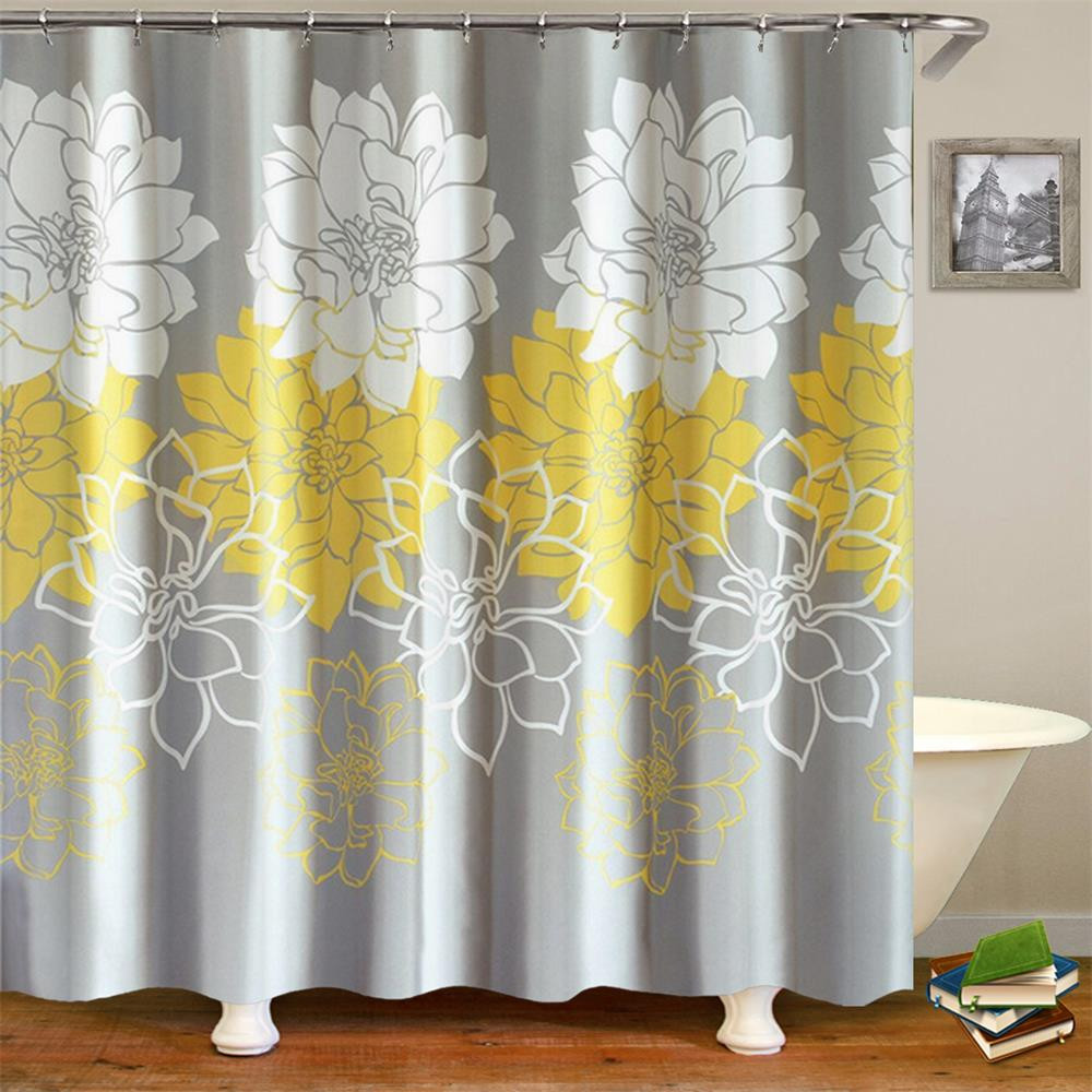 Cheap Bathroom Showers
 Peony Flower Shower Curtain Cheap Shower Bath Curtain for