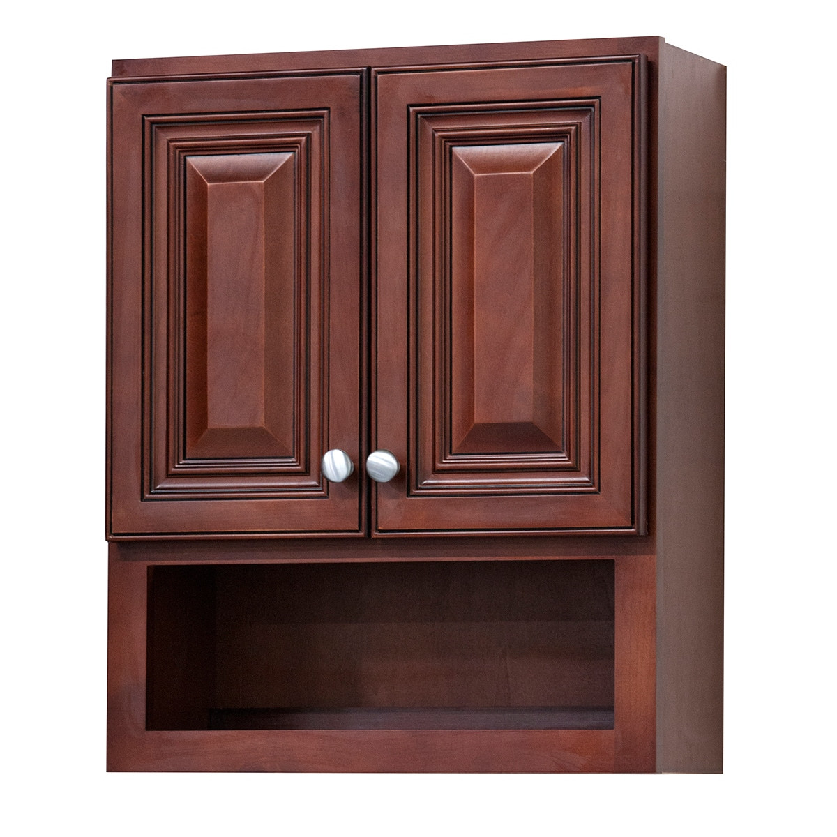 Cherry Bathroom Wall Cabinet Awesome Grand Reserve Cherry Bathroom Wall Cabinet Overstock