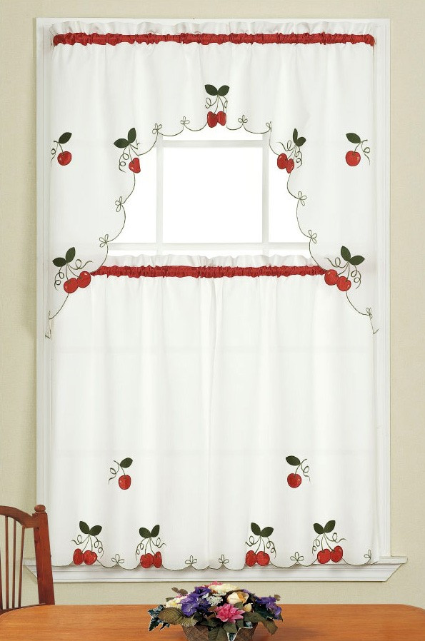 Cherry Kitchen Curtains
 Cherry curtains Furniture Ideas