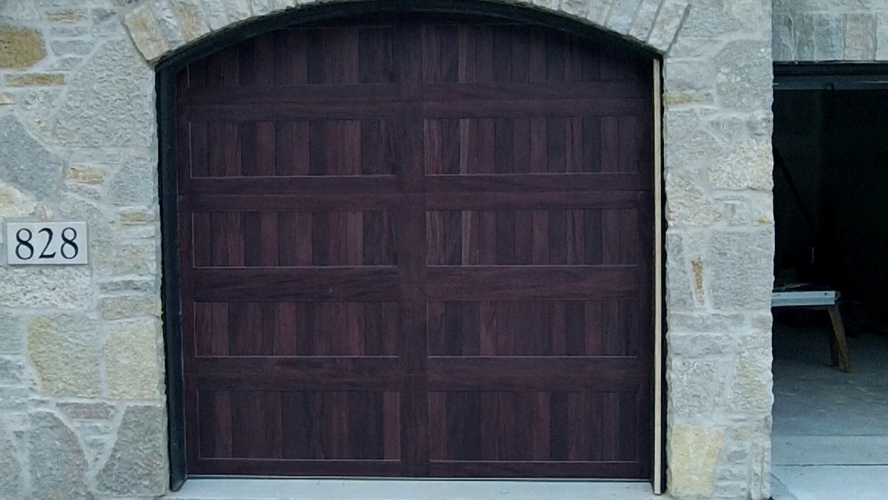 Chi Garage Doors Review
 chi accents mahogany 8x7 9 garage door r value 8 9
