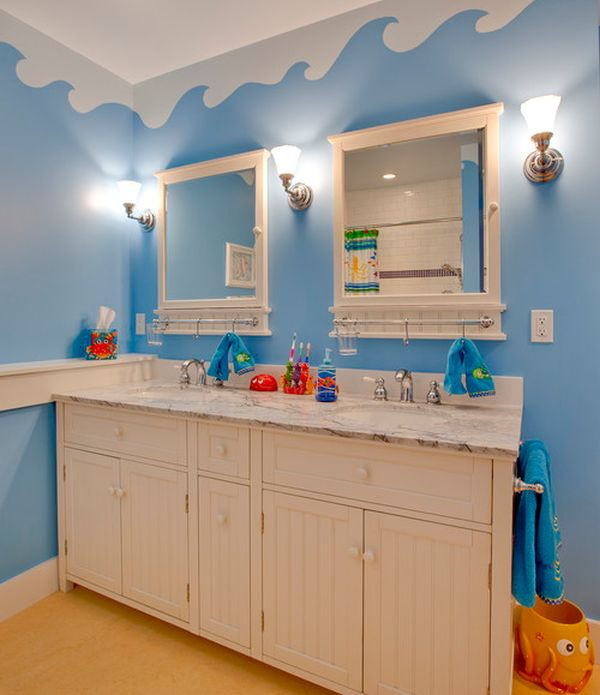 Child Bathroom Decor
 30 Playful And Colorful Kids’ Bathroom Design Ideas
