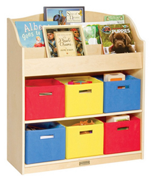 Child Book Storage
 Guidecraft Book and Bin Storage Kids Bookcases at Hayneedle