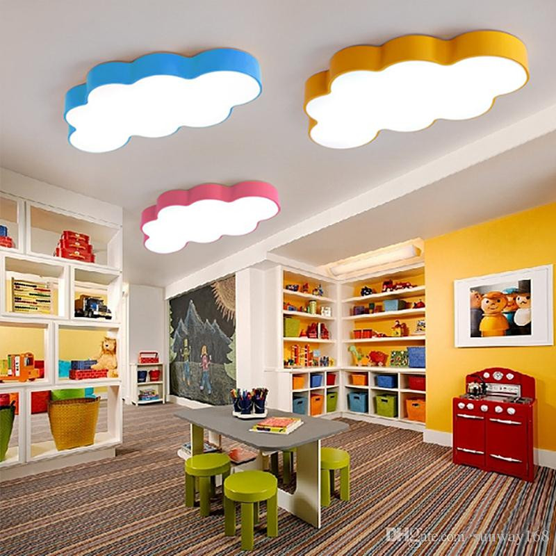 Children Bedroom Light
 2019 LED Cloud Kids Room Lighting Children Ceiling Lamp