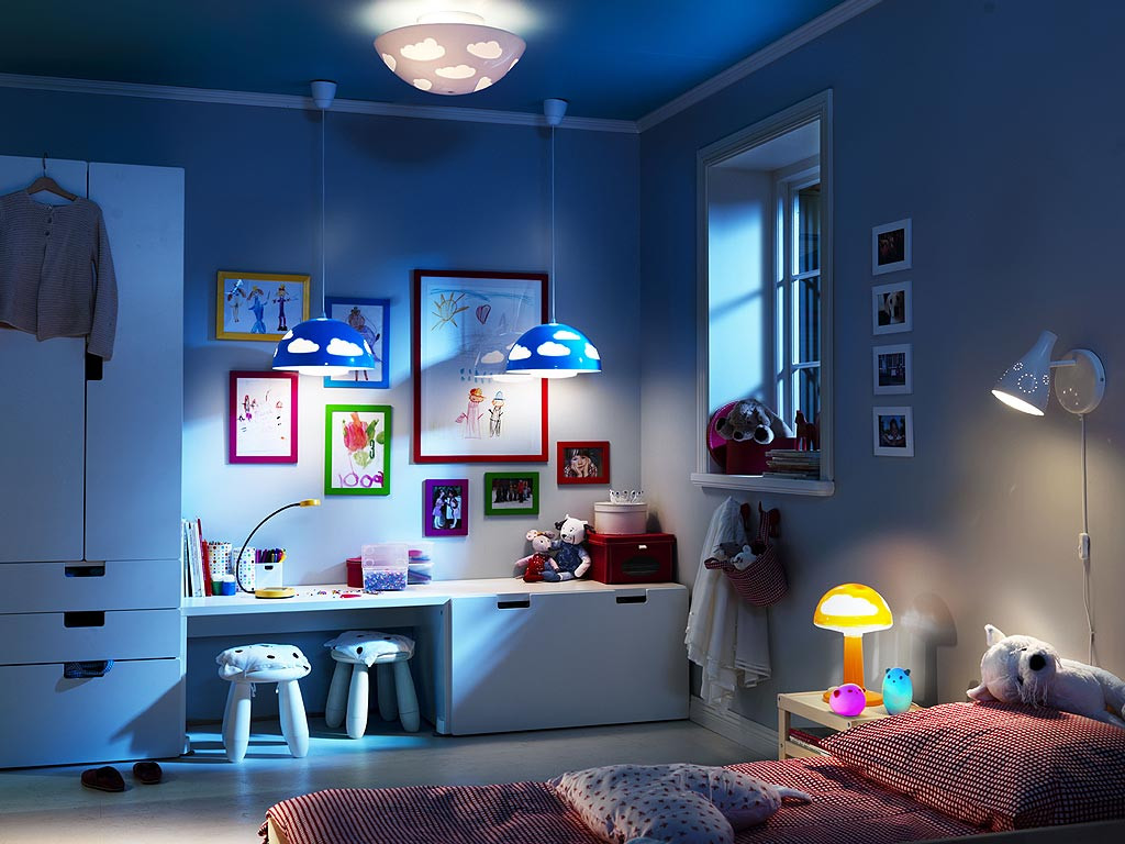 Children Bedroom Light
 General bedroom lighting ideas and tips Interior Design