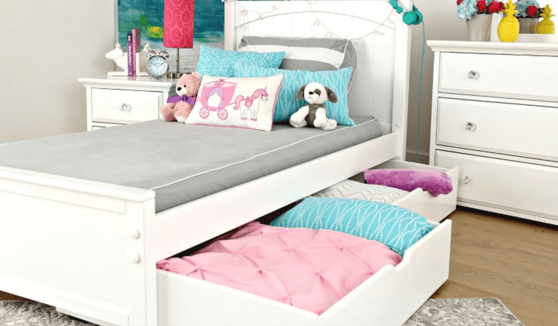 Childrens Beds With Underbed Storage
 Twin Beds with Cool Underbed Storage