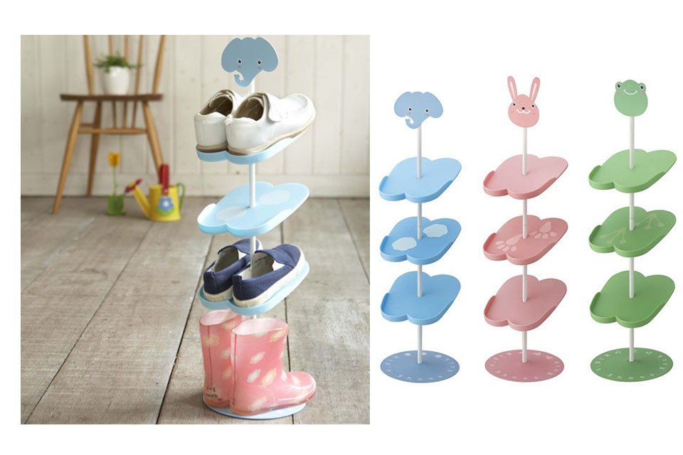 Childrens Shoe Storage
 Teach your child to keep an order with kids shoe rack