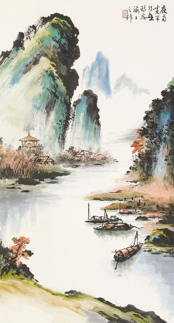Chinese Landscape Paintings
 40 Deep Yet Majestic Chinese Landscape Painting Ideas