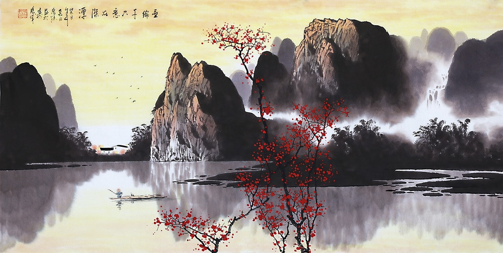 Chinese Landscape Paintings
 Aliexpress Buy Chinese painting Artist Oriental