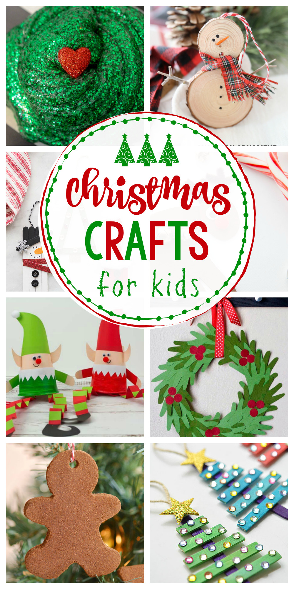 Christmas Decoration Crafts For Kids
 25 Easy Christmas Crafts for Kids Crazy Little Projects