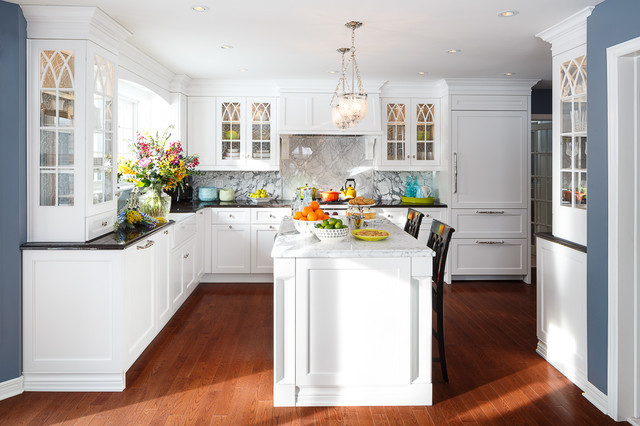 Classic White Kitchen
 Classic White Kitchen Design By Astro Ottawa