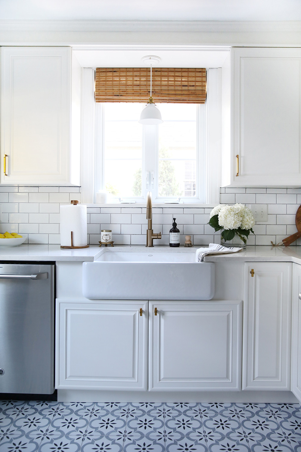 Classic White Kitchen
 Classic White Kitchen Reveal Room for Tuesday