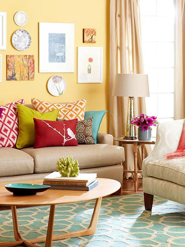 Colorful Living Room Ideas
 50 Ener ic and colorful living room design ideas