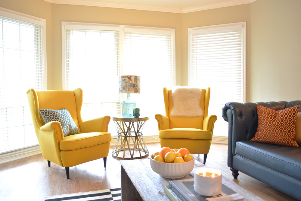 Colorful Living Room Sets
 My Eclectic Living Room Makeover After Lesley Myrick