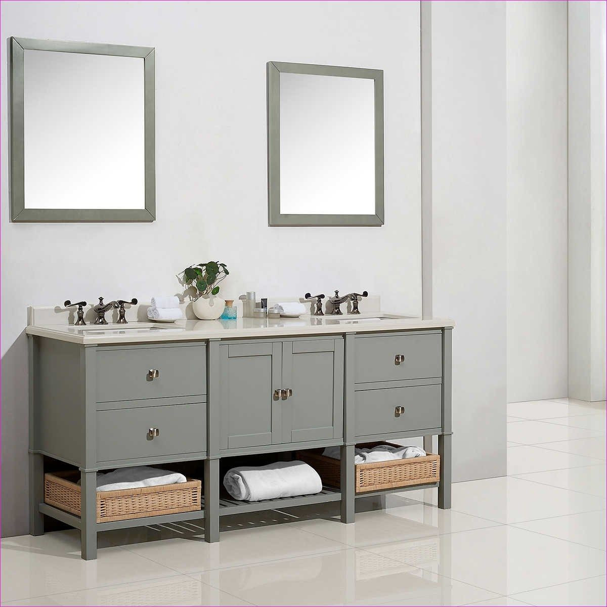 Comfort Height Bathroom Vanity
 48 Best Light Colored Farmhouse Bathroom Vanities Ideas