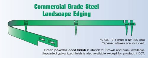 Commercial Grade Steel Landscape Edging Luxury Col Met Mercial Grade Steel Landscape Edging
