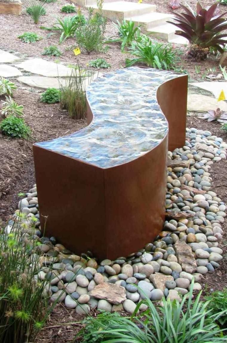 Commercial Grade Steel Landscape Edging
 Rusty steel decorating the interesting ideas of the garden